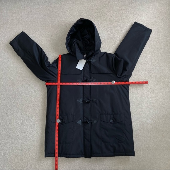 BNWT ANTHOLOGY SPRING BLACK WOMENS PADDED LADIES GIRLS HOOD JACKET COAT PARKA 16 - Picture 4 of 15